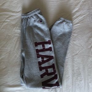 Harvard sweatpants